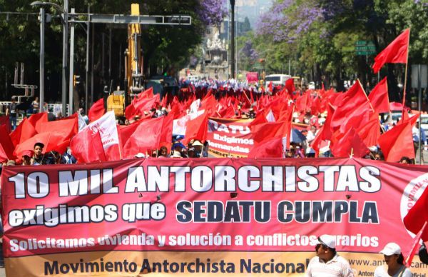 Rosario Robles ignoró a 10 mil mexicanos;  Antorcha anunció más protestas a Segob y a Los Pinos