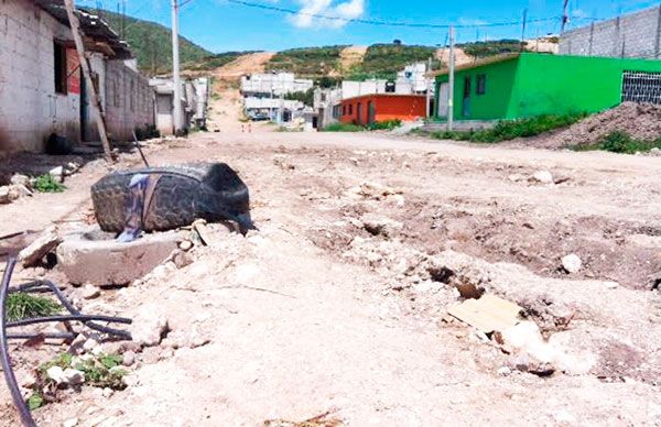  Rehabilitarán avenida Cerezo de Pachuca