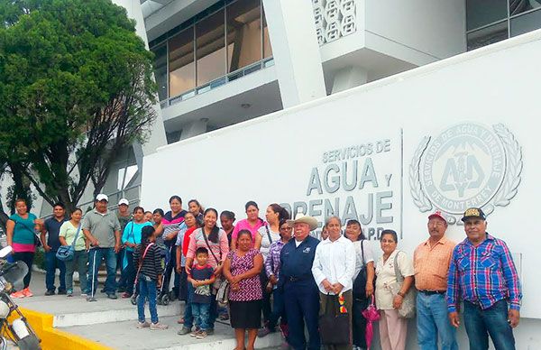 Colonos solicitan introducción de agua potable