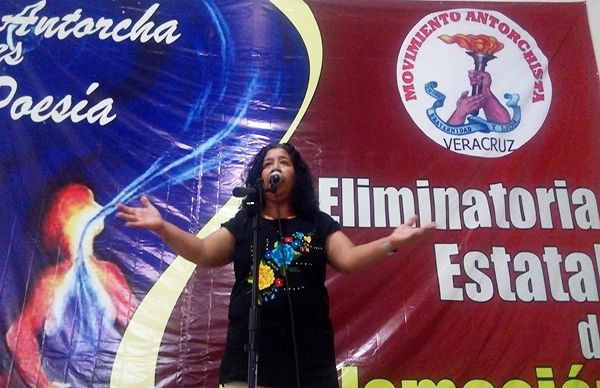 Antorcha en Veracruz realiza eliminatoria estatal de declamación