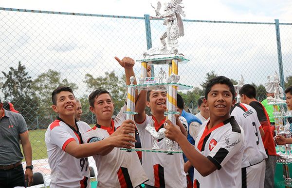 Con éxito finalizó 1er Torneo Nacional de Futbol Antorchista; Edomex, Guerrero y Veracruz fueron los ganadores