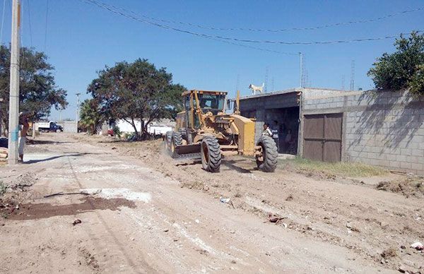  Inician pavimentación en la colonia San Agustín