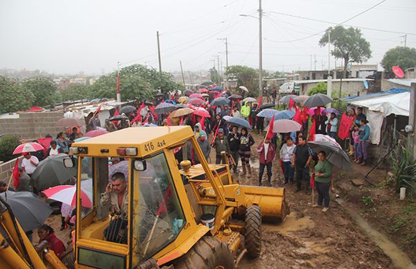 Inician obra de drenaje sanitario en la colonia 6 de junio de Xalapa