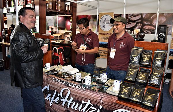 Café Huitzi en la Cumbre Latinoamericana del Café 2017 - Movimiento  Antorchista Nacional