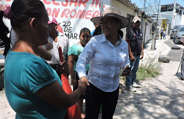 Banderazo de arranque de obra en Villa Morelos 