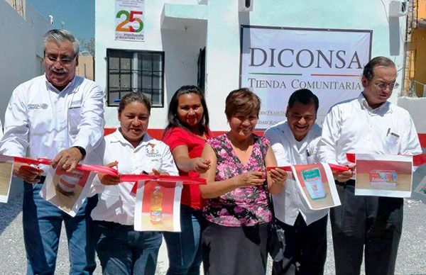 Inauguran tienda DICONSA en Reynosa; logro de la lucha organizada