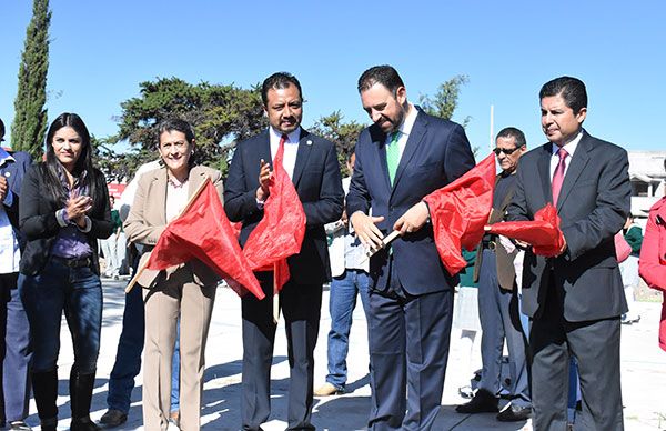 Arranque de obra educativa en Cieneguitas 