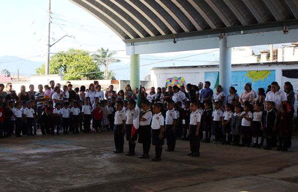 Escuelas de la Reserva Territorial inician nuevo ciclo escolar.