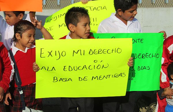 En Baja California no se apoya la educación