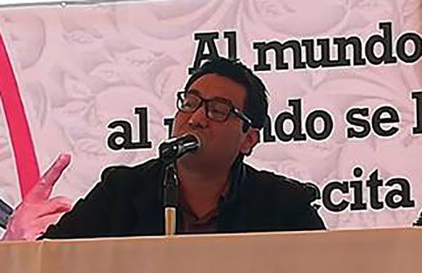 Militancia de Tláhuac y Milpa Alta reciben conferencia de  Marco Aquiáhuatl Rivera