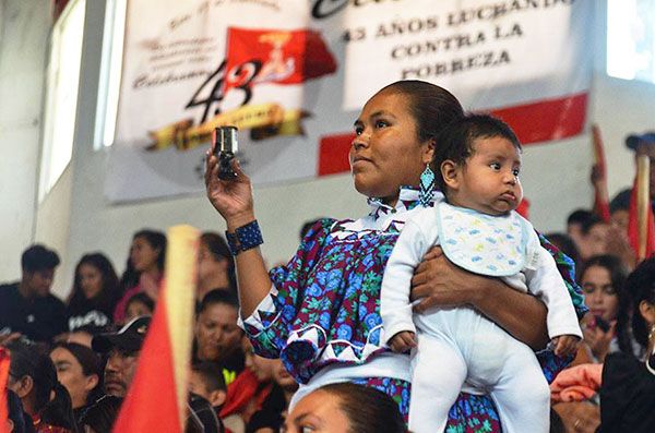 Celebran en Seccional Centro 43 años de vida de Antorcha 