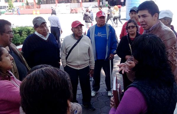 Antorchistas de Tláhuac exigen a la delegación repare los daños del panteón de Mixquic