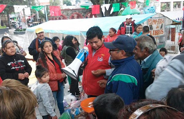  Continúa ayuda humanitaria de Antorcha a damnificados de Milpa Alta 