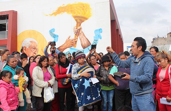  Preparan magna asamblea para celebrar la gestión de servicios básicos en Ejido de Santa María