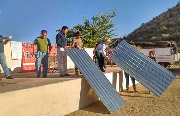 Entrega de apoyos a familias de Hermosillo, un fruto de la lucha organizada