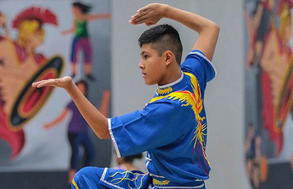 Chimalhuacano viaja a China para competir en mundial de Wushu