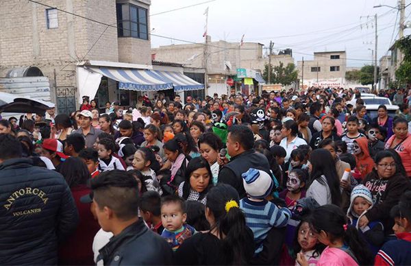 Antorcha celebra el Día de Muertos en Chalco