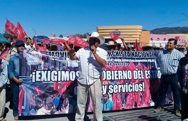 Marcha Antorcha en Chilpancingo y Acapulco; logra audiencia con el gobernador
