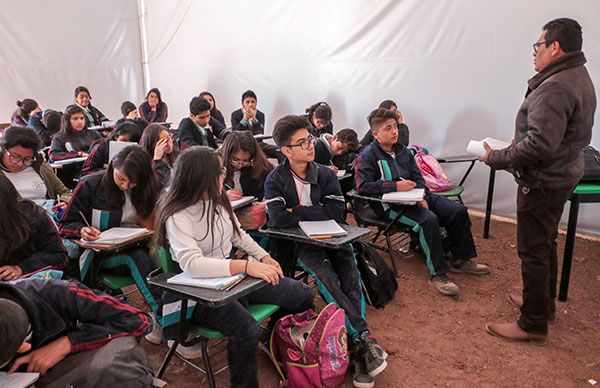 Apoyamos a escuelas para un regreso a clases de forma segura