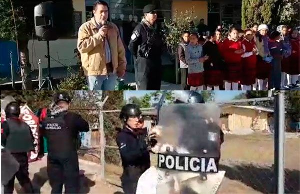 Un lugar que debería de estar lleno de alumnos, ahora está rodeado de policías: Víctor Gaytán Reyes