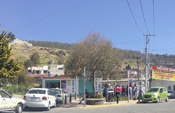 Toluqueños molestos por exceso de baches e inseguridad