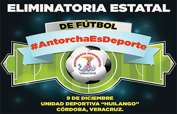 Antorcha realizará Eliminatoria Estatal de Fútbol Soccer