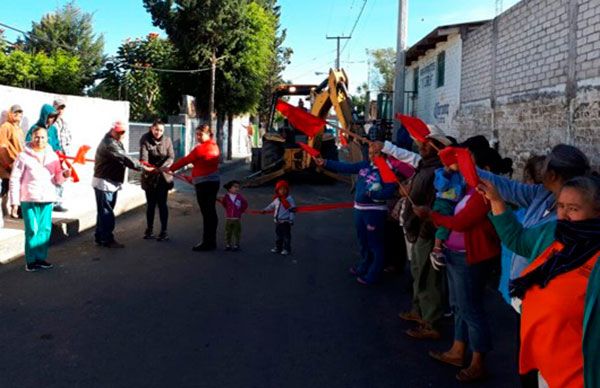 El antorchismo invertirá 800 mil pesos en pavimentación en la comunidad de Chehuayo