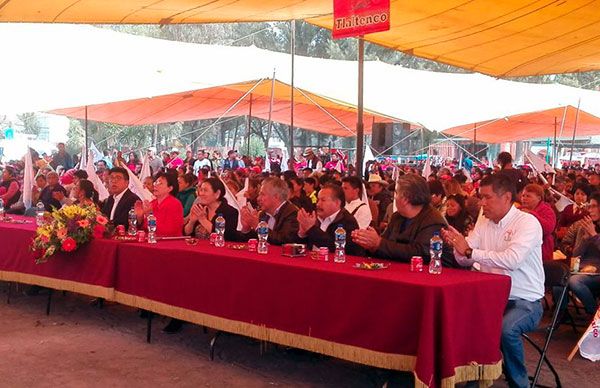 10 mil antorchistas de Tláhuac festejaron 23 años de lucha