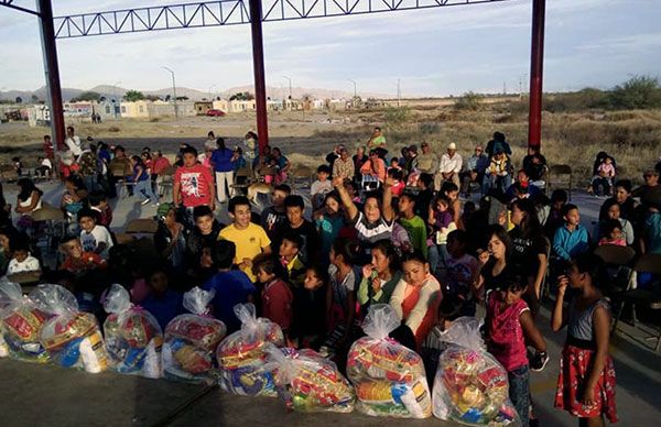 Realizan posada en la colonia Los Olivos