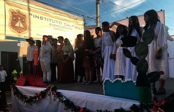 Alumnos del Instituto Calpulli realizan pastorela