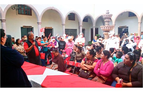 Edil de Morena en Yurécuaro recibe a habitantes con insultos y provocaciones