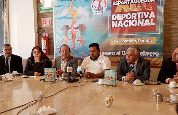 La Cd.de México participará en Espartaqueda Deportiva con casi 700 atletas
