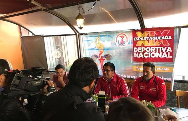 Participará Querétaro con 500 atletas en la Espartaqueada Deportiva