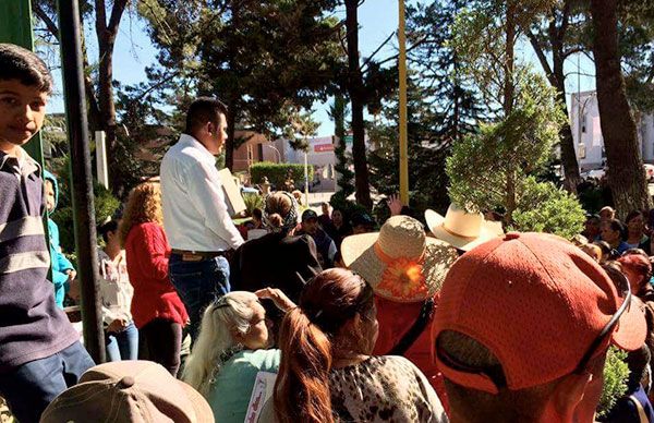 Antorchistas de Cuauhtémoc apelan a Ayuntamiento a que atienda necesidades