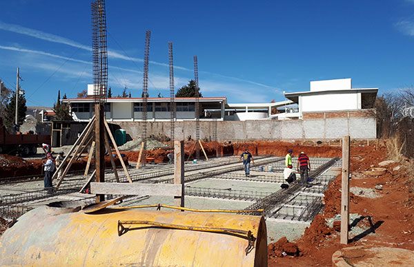 Avanza construcción de Casa del Estudiante en Guadalupe