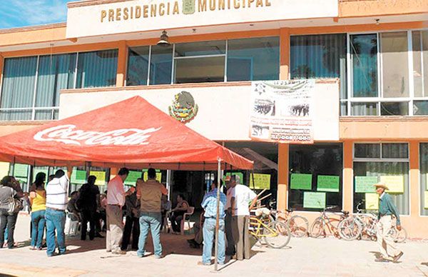 Antorchistas anuncian plantón en presidencia de Matamoros