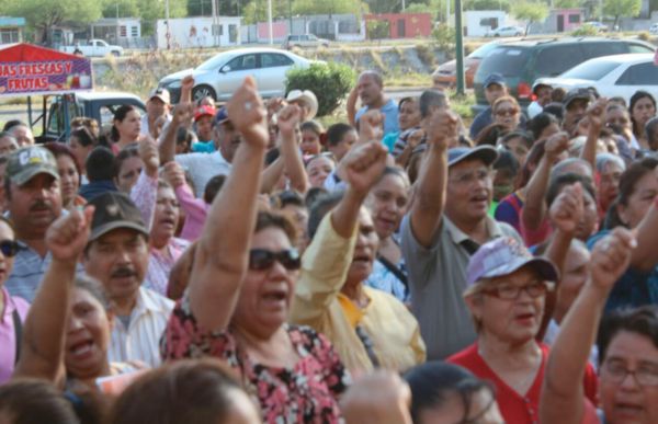  Antorchistas de Tula y Jaumave exigen al PRI la candidatura pues cuentan con la mayoría