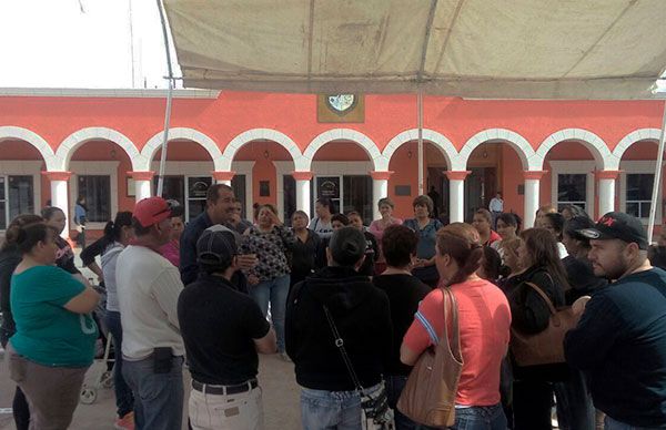  Logran antorchistas de Jiménez camino en Ejido Ojo de Agua