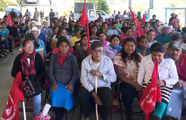 Atiende Antorcha llamado de la población en la zona serrana 