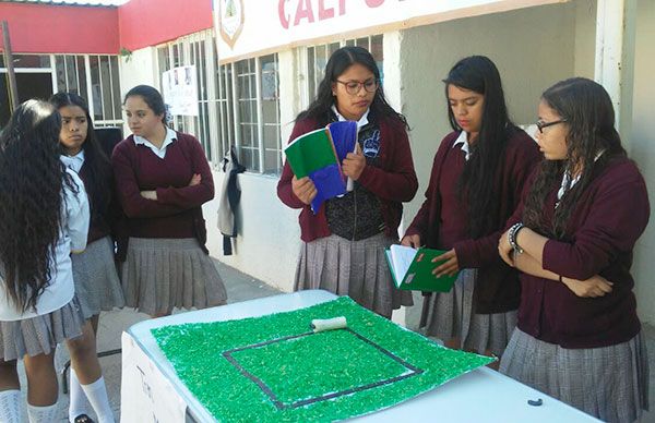    Participan alumnos del instituto Calpulli en Día de la ciencia y la tecnología 