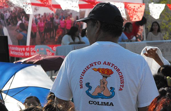 Inauguran  colonia La Antorcha de Manzanillo 