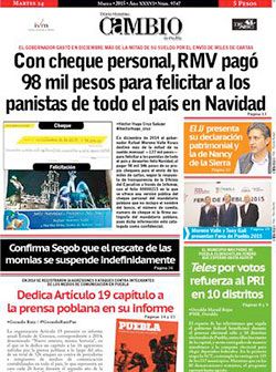 La prensa poblana se prostituye al mejor postor