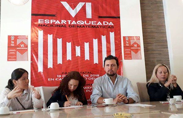 Estudiantes capitalinos anuncian VI Espartaqueada Nacional de Matemáticas