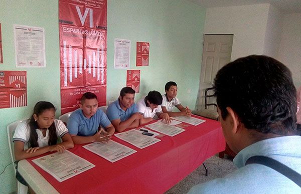    Jóvenes tabasqueños participarán en la VI Espartaqueada Nacional de Matemáticas