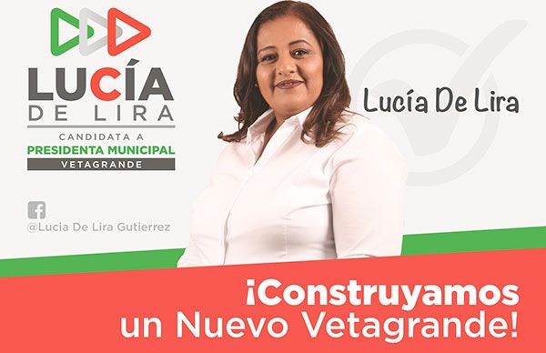 Lucía de Lira expone propuestas para 