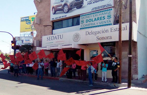  Sin razón, SEDATU de Sonora se niega a firmar convenios de beneficio social