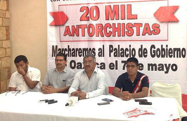  Ante insensibilidad política del Gobierno Estatal, 20 mil antorchistas sí marcharemos