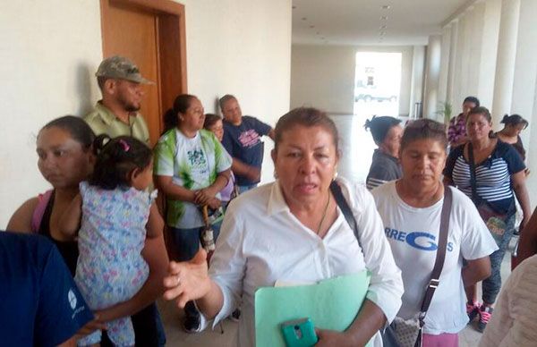 En Palacio de Justicia, denuncian venta de terrenos a nombre de la organización 