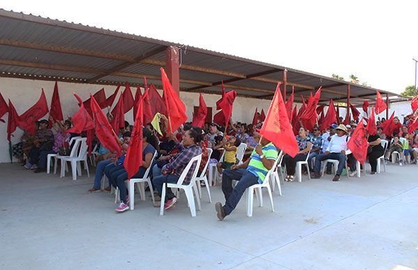 Más de 400 plenistas antorchistas de Empalme y Guaymas definen participación política