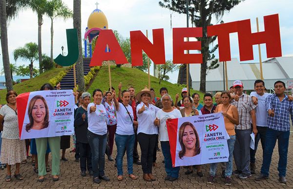 Mi experiencia y juventud están al servicio de las familias del distrito 19: Janeth García